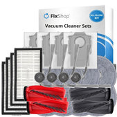 Ersatzteilset für Roborock G20s Ultra, Saros 10R, 20 (2x Hauptbürste, 4x Filter, 4x Seitenbürste, 8x Wischtuch, 4x Staubbeutel)