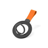 Magnetische Handyhalterung mit Schlaufe, schwarz-orange