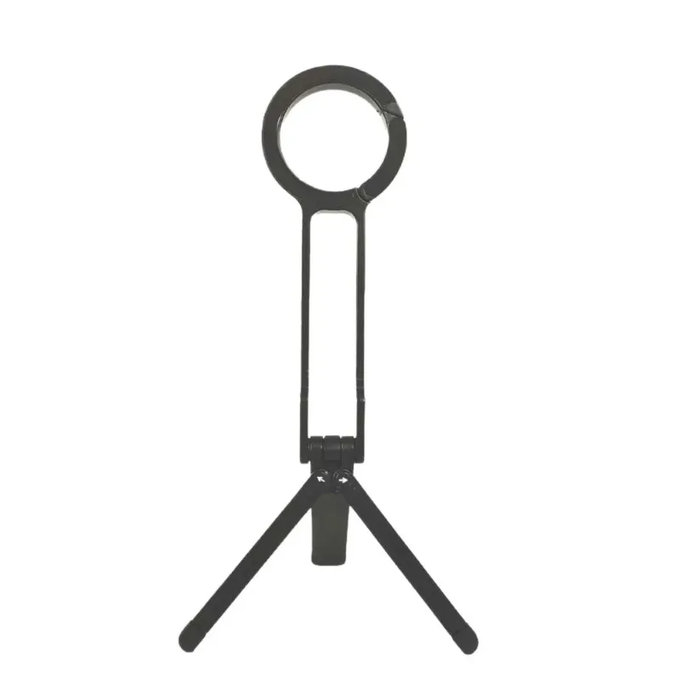 Faltbarer magnetischer Handy-Ständer, kompatibel mit MagSafe, Schwarz