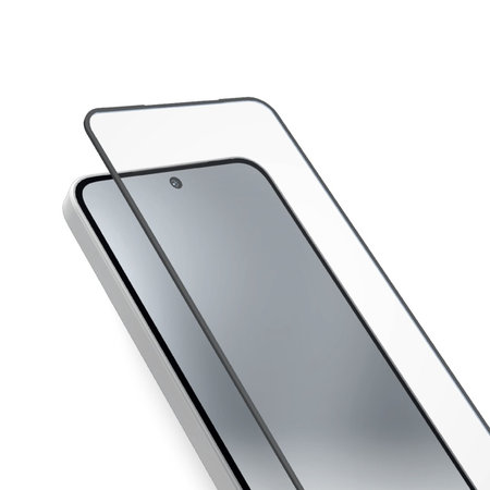 SBS - Gehärtetes Glas Full Cover Für Samsung Galaxy A37, A36, A56, S24 FE, schwarz