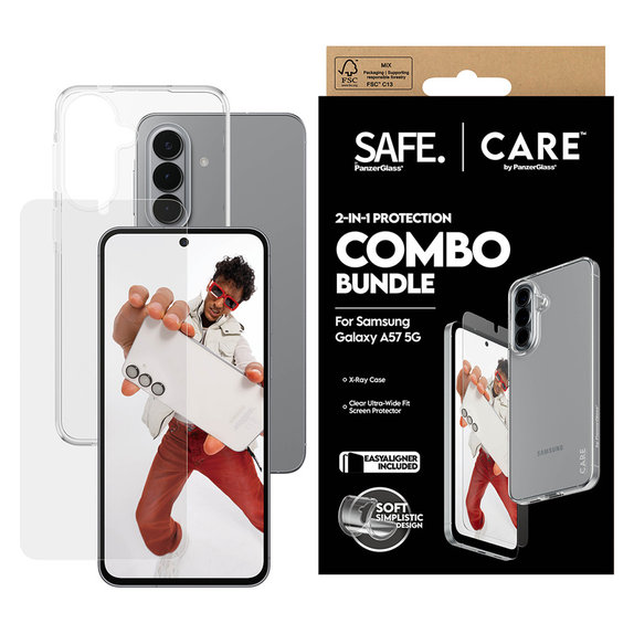 Bundle 2-in-1 für Samsung Galaxy A57, PanzerGlass