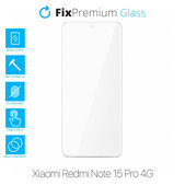 FixPremium Glass - Gehärtetes Glas für Xiaomi Redmi Note 15 Pro 4G