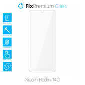 FixPremium Glass - Gehärtetes Glas für Xiaomi Redmi 14C
