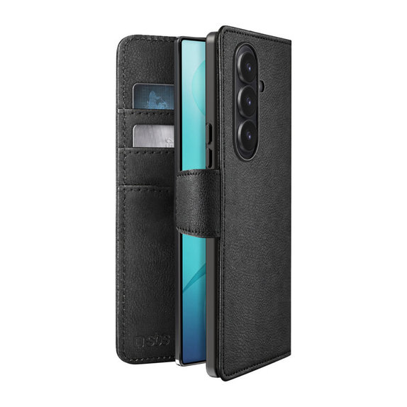 Hülle Wallet Stand für Samsung Galaxy Z Fold8 Ultra, Schwarz, SBS