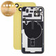 Glas der Rückabdeckung für iPhone 14 Plus, Yellow, Pulled A