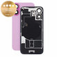 Glas der Rückabdeckung für iPhone 16, Pink, Pulled A