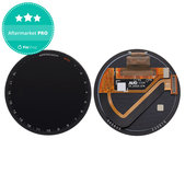 OLED Display + Touchscreen ohne Rahmen (Black) für Garmin Approach S70 47mm