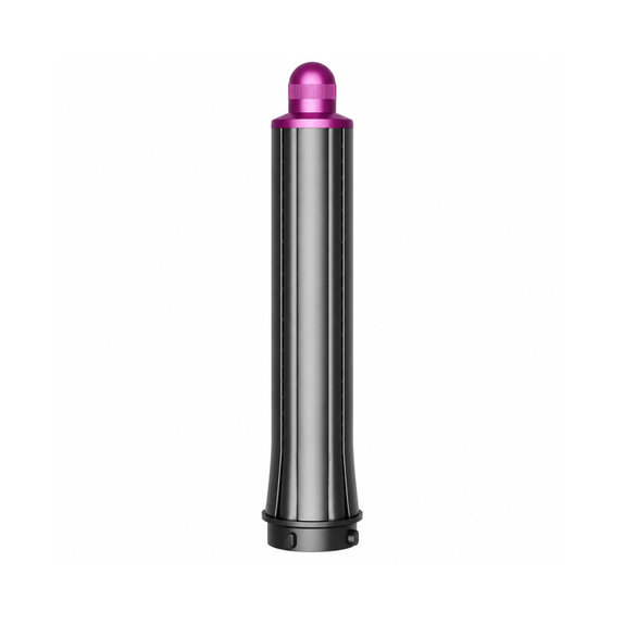 Langer Lockenaufsatz für Dyson Airwrap HS01, HS05, 30 mm, Nickel / Fuchsia