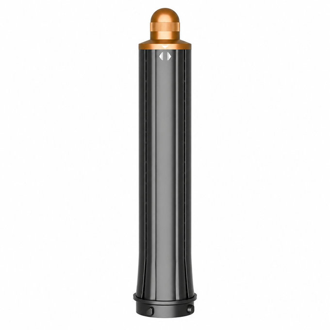Langer Lockenaufsatz für Dyson Airwrap HS01, HS05, 30 mm, Nickel / Copper