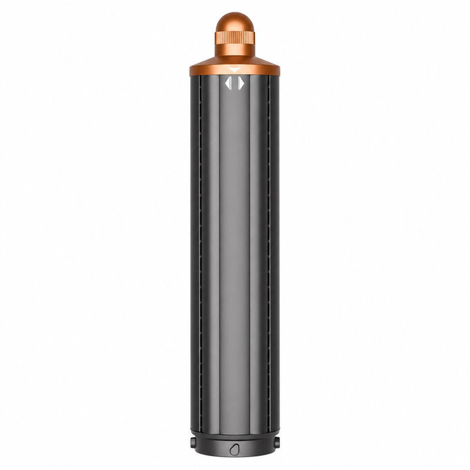Langer Lockenaufsatz für Dyson Airwrap HS01, HS05, 40 mm, Nickel / Copper