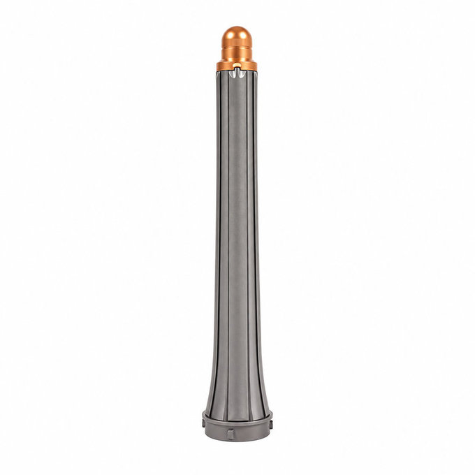 Langer Lockenaufsatz für Dyson Airwrap HS01, HS05, 20 mm, Nickel / Copper