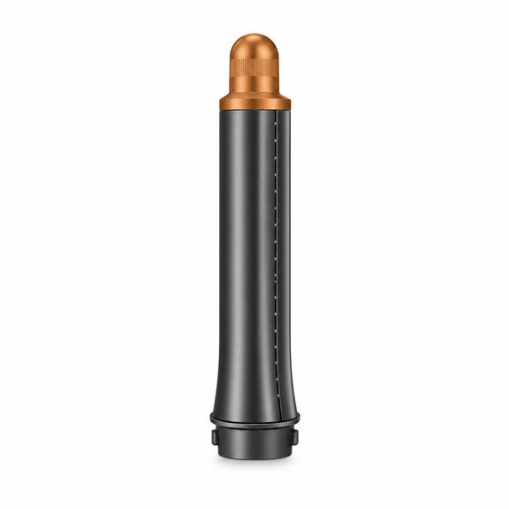 Kurzer Lockenaufsatz für Dyson Airwrap HS01, HS05, 30 mm, Nickel / Copper