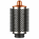 Große runde Volumenbürste für Dyson Airwrap HS01, HS05, Nickel / Copper