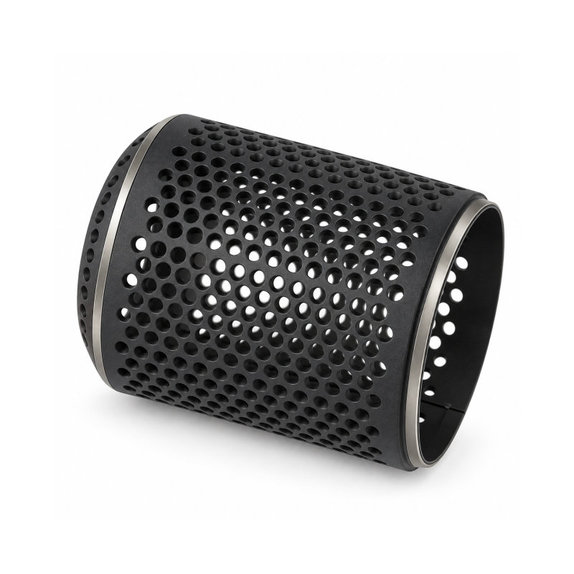 Filterabdeckung für Dyson Supersonic HD01, HD03, HD07, HD15, HD16, Black / Nickel