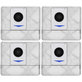 Staubbeutel, 4 Stk., Antibakteriell und geruchsentfernend für Ecovacs Deebot T-series, X-series