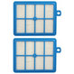 HEPA13-Filter, 2 Stk. für Philips Jewel, Marathon, Performer, PowerPro, SilentStar, 7000-series