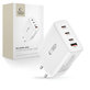 Netzladegerät NC100W-GAN 4-PORT PD 100W / QC3.0, weiß, Tech-Protect