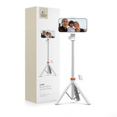 Selfie-Stick mit Stativ L03S, weiß, Tech-Protect