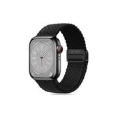 Armband Nylonmag für Apple Watch 8 / 9 / 10 / 11 / SE / Ultra (44 / 45 / 46 / 49 mm), schwarz, Tech-Protect