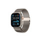 Armband Milano für Apple Watch 8 / 9 / 10 / 11 / SE / Ultra (44 / 45 / 46 / 49 mm), Titanium, Tech-Protect
