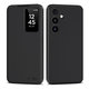 Hülle Smart Wallet für Samsung S25, Matte Black, Tech-Protect