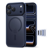 Hülle MagPeak MagSafe CC für iPhone 17 Pro, Matte Deep Blue, Tech-Protect