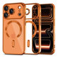 Hülle MagFlex MagSafe für iPhone 17 Pro, Shiny Cosmic Orange, Tech-Protect