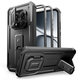 Kevlar Cam+ Hülle mit 2 Front-Rahmen für Xiaomi Redmi Note 15 Pro 5G, Schwarz, Tech-Protect