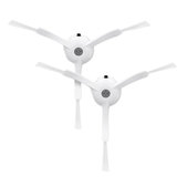 Seitenbürste, 2 Stk., Weiß für Roborock Qrevo MaxV, Pro, Plus, S