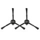 Seitenbürste, 2 Stk., Schwarz für Roborock Qrevo MaxV, Pro, Plus, S