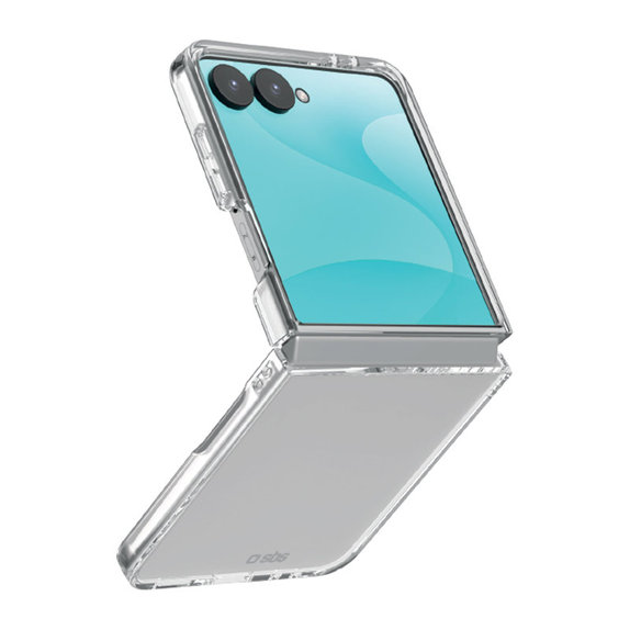 Hülle Crystal für Samsung Galaxy Z Flip8, Transparent, SBS