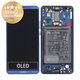 Huawei Mate 10 Pro BLA-L29 - LCD Display + Touchscreen front Glas + Rahmen + Akku Batterie (Blau) - 02351RVH