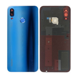 Huawei P20 Lite - Akkudeckel + Fingerprint Sensor (Klein Blue) - 02351VTV, 02351VNU Genuine Service Pack