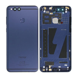Huawei Honor 7X BND-L21 - Akkudeckel + Fingerprint Sensor (Blue) - 02351SDJ Genuine Service Pack