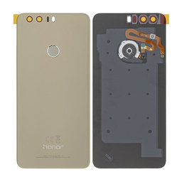 Huawei Honor 8 - Akkudeckel + Fingerprint Sensor (Gold) - 02350YMX Genuine Service Pack