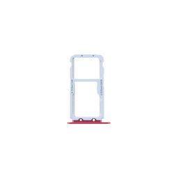 Huawei Honor View 10 BKL-L09 - SIM + SD Steckplatz Slot (Charm Red) - 51661HGA Genuine Service Pack