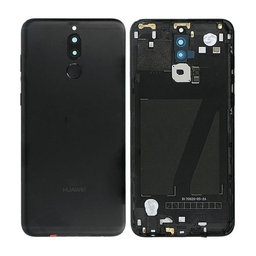 Huawei Mate 10 Lite RNE-L21 - Akkudeckel + Fingerprint Sensor (Black) - 02351QPC Genuine Service Pack