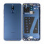 Huawei Mate 10 Lite RNE-L21 - Akkudeckel + Fingerprint Sensor (Aurora Blue) - 02351QQE, 02351QXM Genuine Service Pack