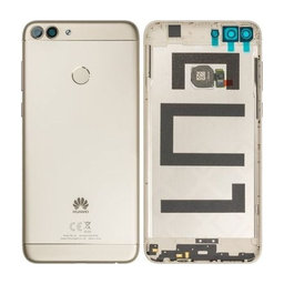 Huawei P smart FIG-L31 - Akkudeckel + Fingerabdrucksensor (Gold) - 02351TEE, 02351STT Genuine Service Pack