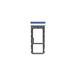 Huawei P smart FIG-L31 - SIM + SD Steckplatz Slot (Blue) - 51661HSE Genuine Service Pack