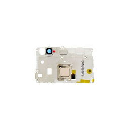 Huawei P9 Lite - Mittlere Abdeckung + Fingerabdrucksensor (Gold) - 02350TMJ Genuine Service Pack