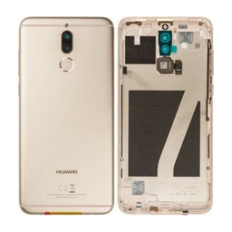 Huawei Mate 10 Lite RNE-L21 - Akkudeckel + Fingerabdrucksensor (Gold) - 02351QXP, 02351QQC Genuine Service Pack