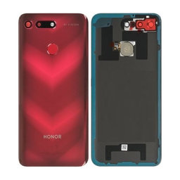 Huawei Honor View 20 - Akkudeckel + Fingerprint Sensor (Phantom Red) - 02352LNW, 02352JKH Genuine Service Pack
