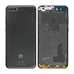 Huawei Y6 (2018) - Akkudeckel (Black) - 97070TXT Genuine Service Pack