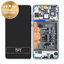Huawei P30 Lite - LCD Display + Touchscreen Front Glas + Rahmen + Akku Batterie (Peacock Blue) - 02352RQA Genuine Service Pack
