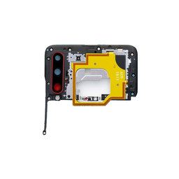 Huawei Honor 20 Lite - Rahmen + Rückfahrkameraglas + NFC (Phantom Red) - 02352QMN Genuine Service Pack
