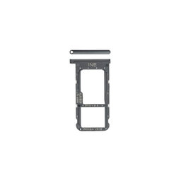 Huawei P Smart Plus (Nova 3i) - SIM Steckplatz Slot (Black) - 51661JUE Genuine Service Pack