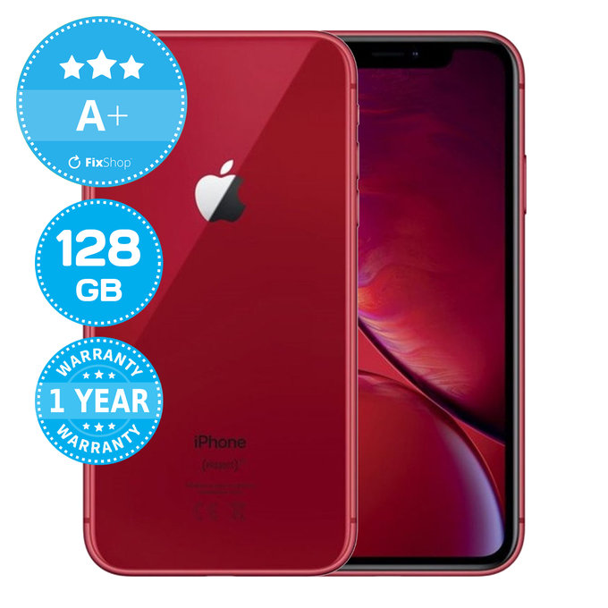Apple iPhone XR Red 128GB A+ Refurbished | FixShop