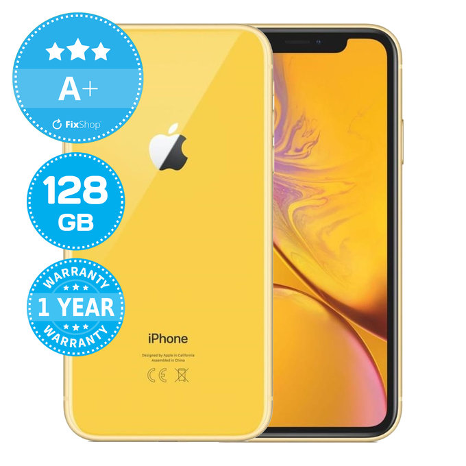 Apple iPhone XR Yellow 128GB A+ Refurbished | FixShop