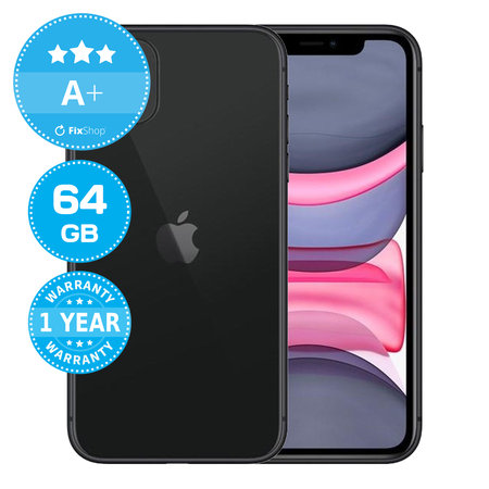 Apple iPhone 11 Black 64GB A+ Refurbished